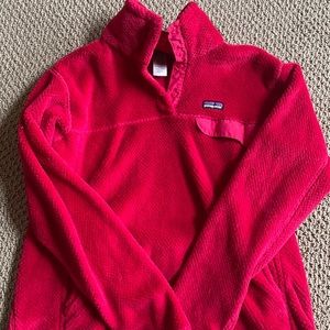 Patagonia Re-Tool Snap-T Pullover Pink